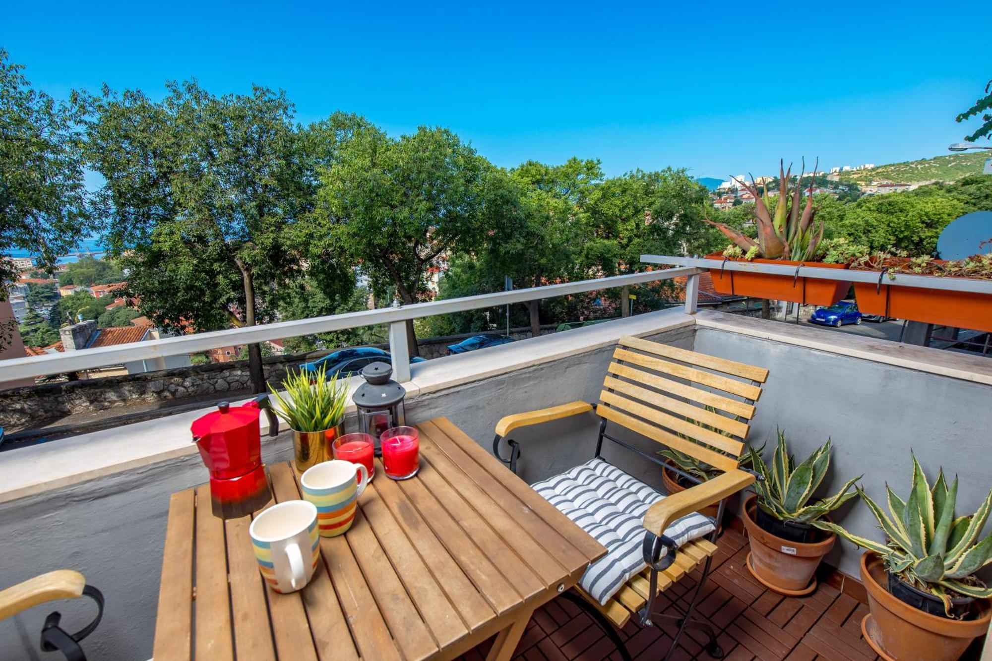Apartment Tiziano-Belveder With Private Garage Ριέκα Εξωτερικό φωτογραφία